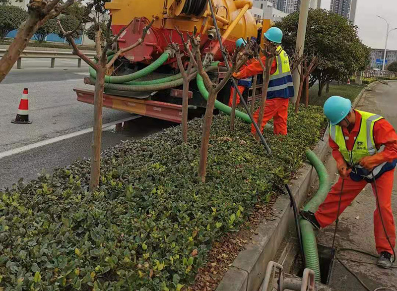 南陵市政管道清淤
